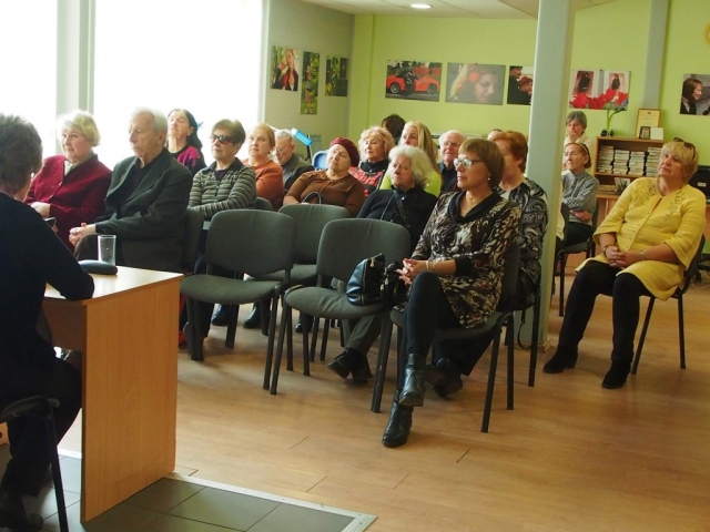 Tikšanās ar aktrisi Lidiju Pupuri un žurnālisti Ingrīdu Strodu "Kurzemē"