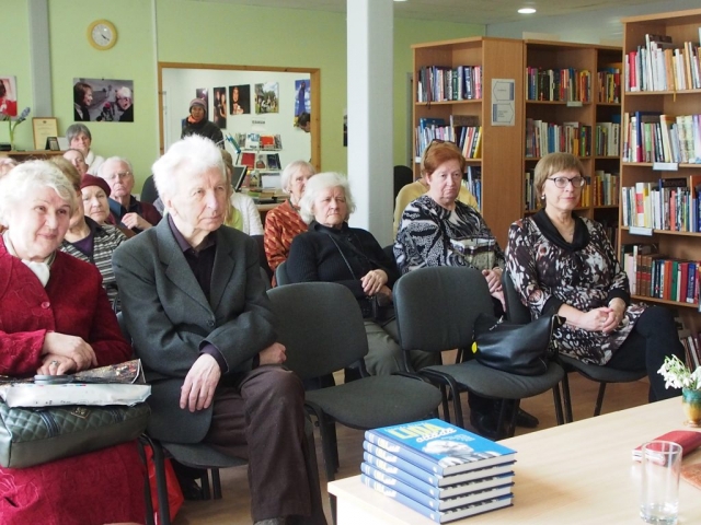 Tikšanās ar aktrisi Lidiju Pupuri un žurnālisti Ingrīdu Strodu "Kurzemē"