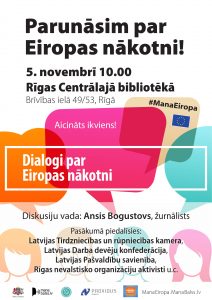 Parunāsim par Eiropas nākotni