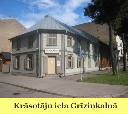 Krāsotāju iela Grīziņkalnā