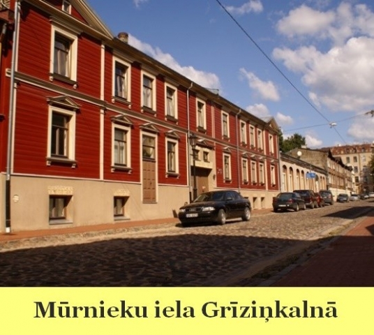 Mūrnieku iela Grīziņkalnā