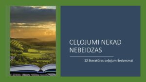 Grāmatu kolekcija “Ceļojumi nekad nebeidzas”