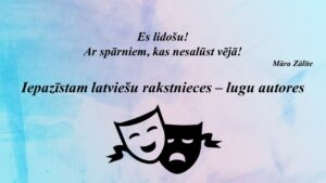 Latviešu rakstnieces – lugu autores