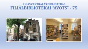 RCB filiālbibliotēkai “Avots” – 75