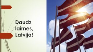 Daudz laimes, Latvija!