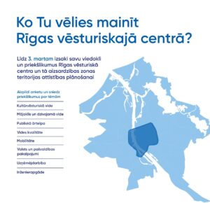 Aicina iesaistīties Rīgas vēsturiskā centra attīstības plānošanā
