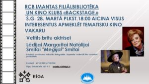 Imantas kinoklubā – Lēdija Margarita Natālija Smita