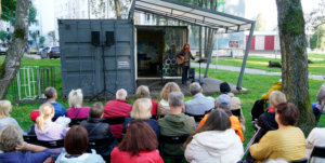 Pilsētā sāk darboties mobilās kultūrtelpas “Stropi”