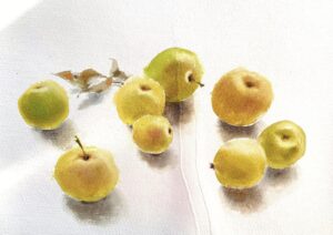 Natālijas Ņeberekutinas akvareļu izstāde “Flora”