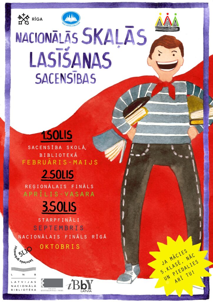 Nacionālo skaļās lasīšanas sacensību Rīgas reģionālais fināls