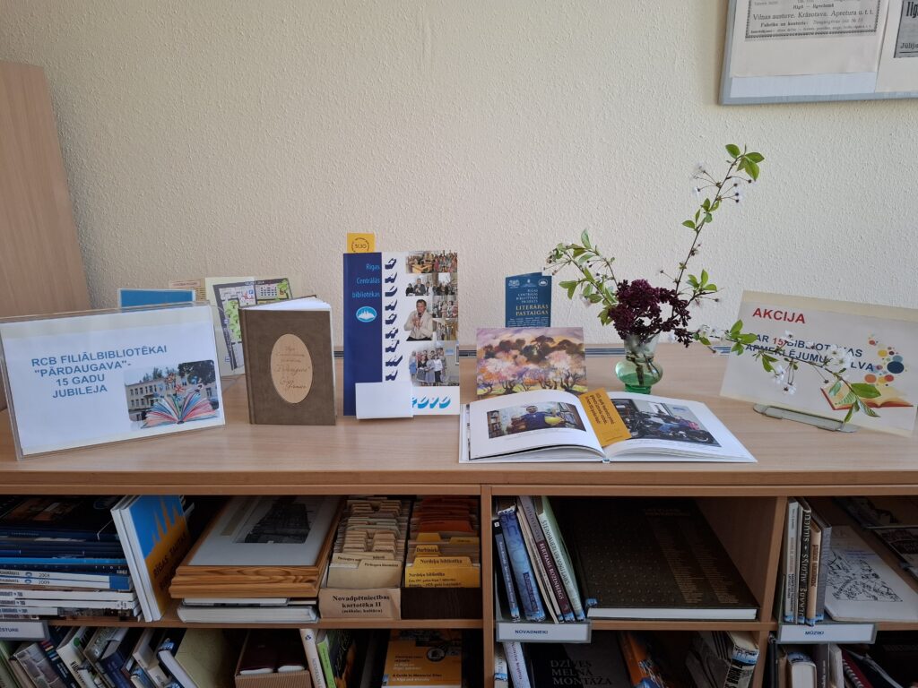RCB filiālbibliotēkas “Pārdaugava” jubilejas fotoreportāža 