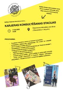 Aicinām uz pasākumu “Karjeras konsultēšanas stacijas”