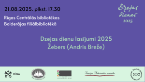 Dzejas dienas 2025. Žebers