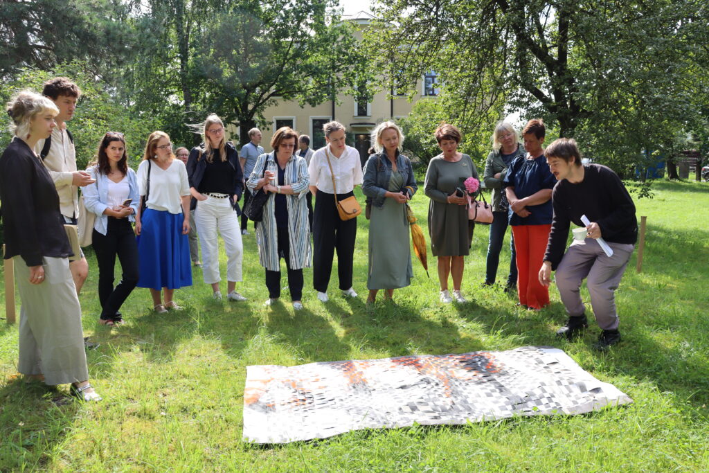 RCB Bolderājas filiālbibliotēkas kultūrdārza labiekārtojuma prezentācija