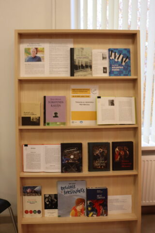 Mārim Bērziņam veltīta iespieddarbu izstāde