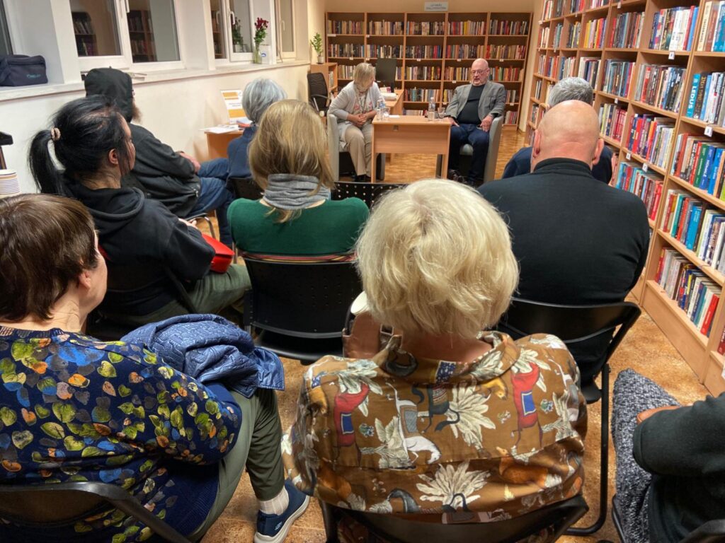 Čiekurkalnā viesojas rakstnieks Mārtiņš Volfs