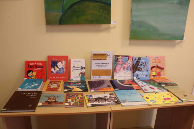 Izdotas ap 40 dzejnieces grāmatas. Izstādē redzama daļa no tām