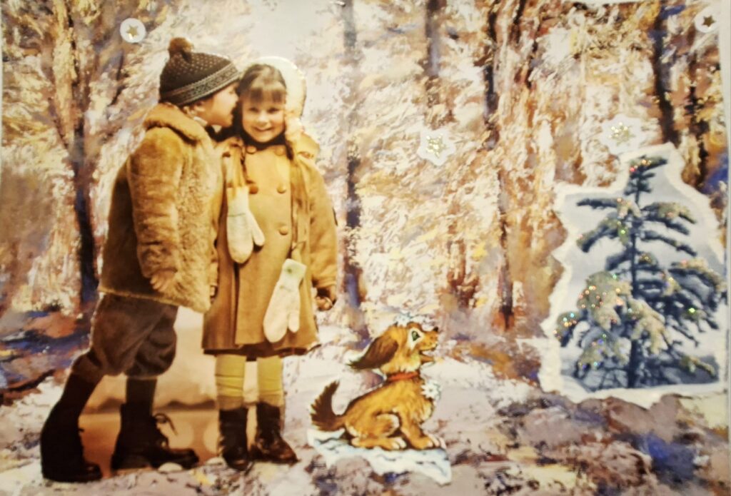 Ziemassvētku kartīšu darbnīca “Strazdā”