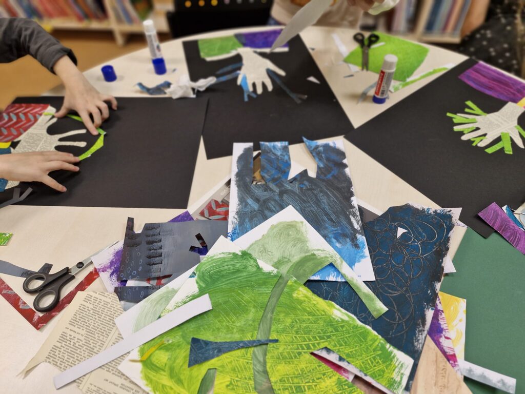 Kolāžu darbnīca Iļģuciemā