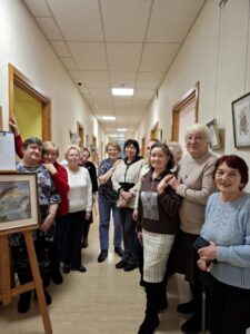 Izšūto gleznu izstāde “Ziemas noskaņas”