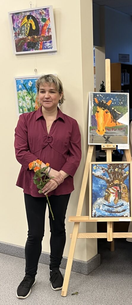 Studijas “Super Kids” bērnu zīmējumu izstādes atklāšana