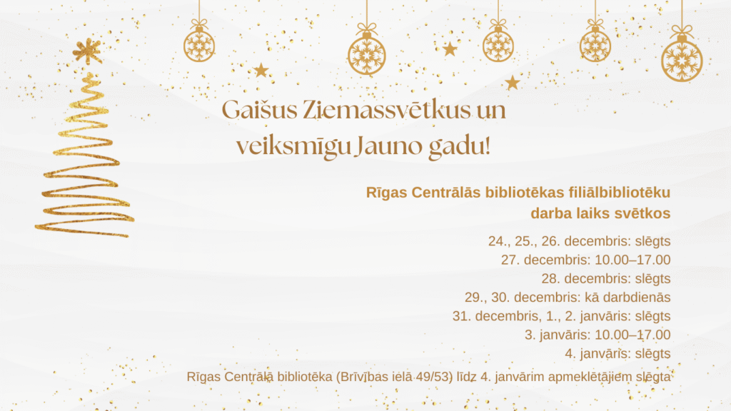 Priecīgus svētkus!