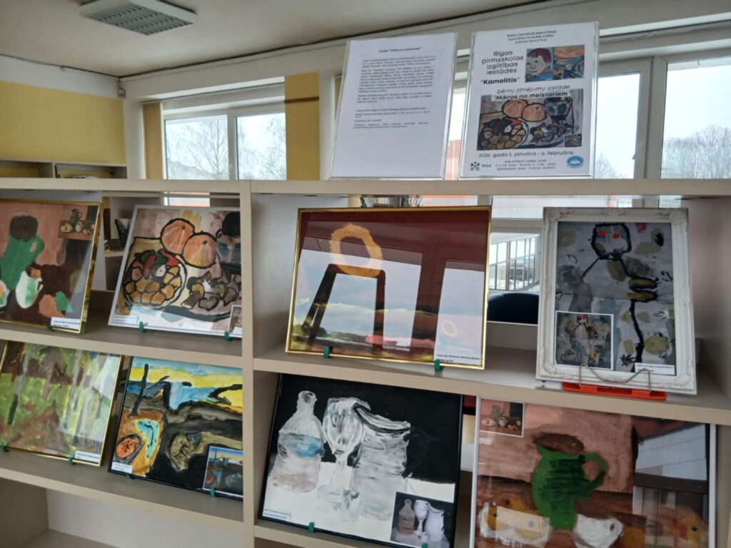 Izstāde “Mācos no meistariem”