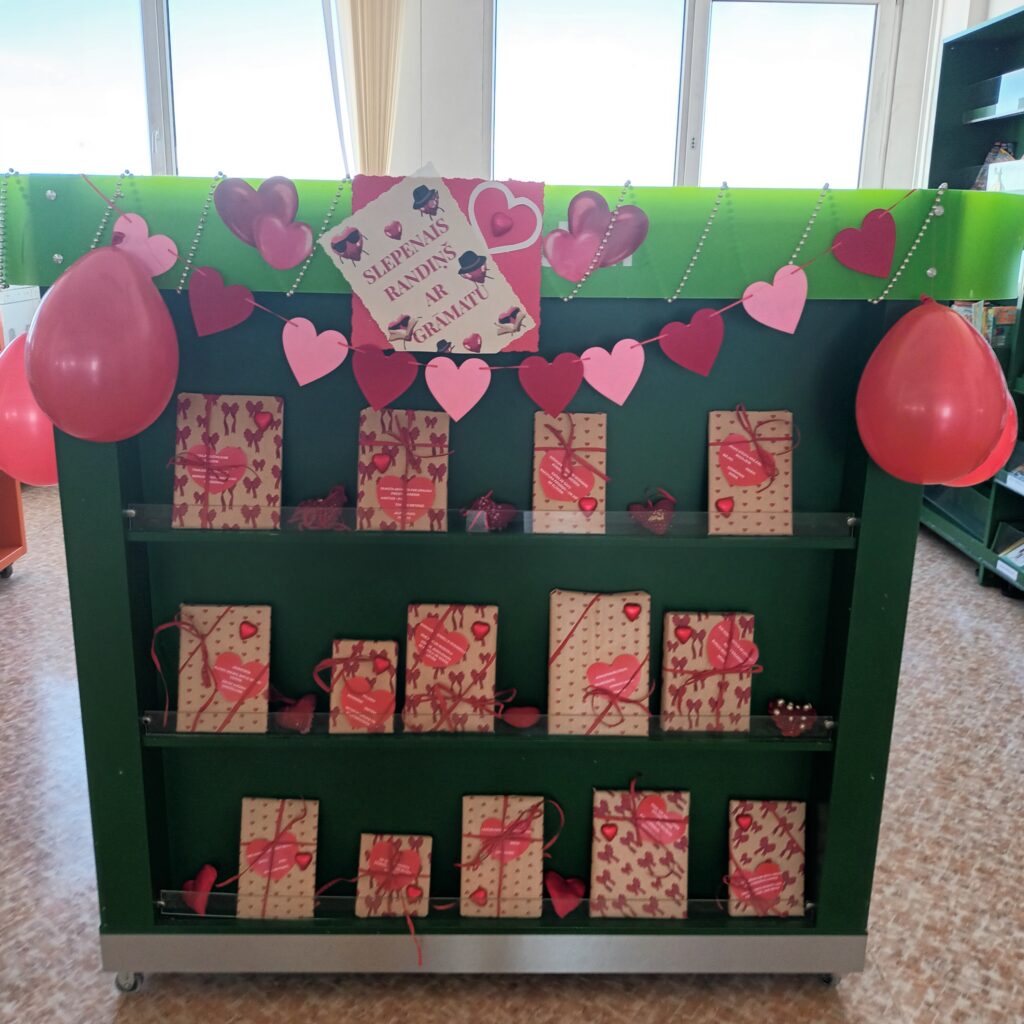 Rīgas Centrālajā bibliotēkā ,,Slepenais randiņš ar grāmatu’’