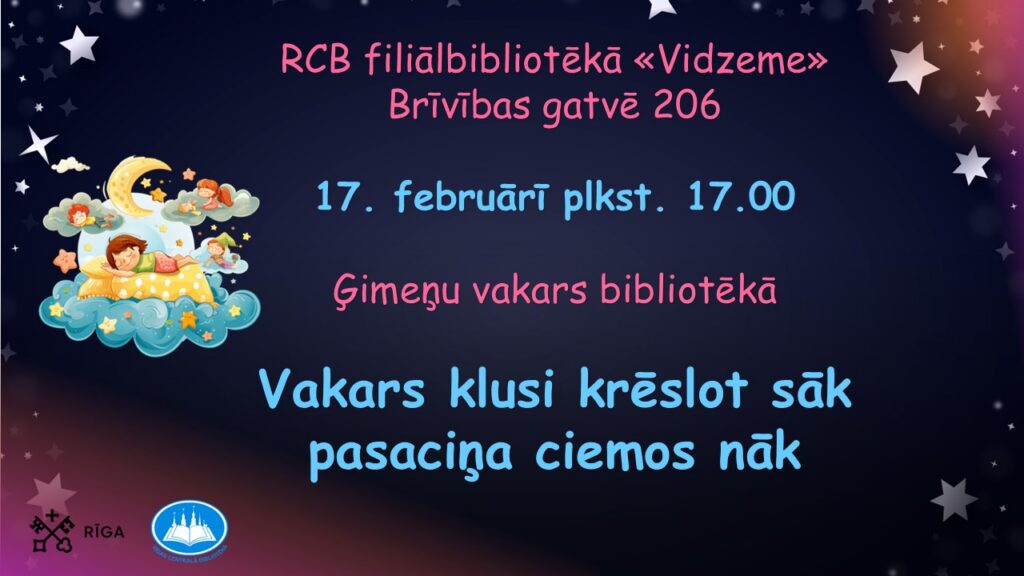 Vakars klusi krēslot sāk, pasaciņa ciemos nāk