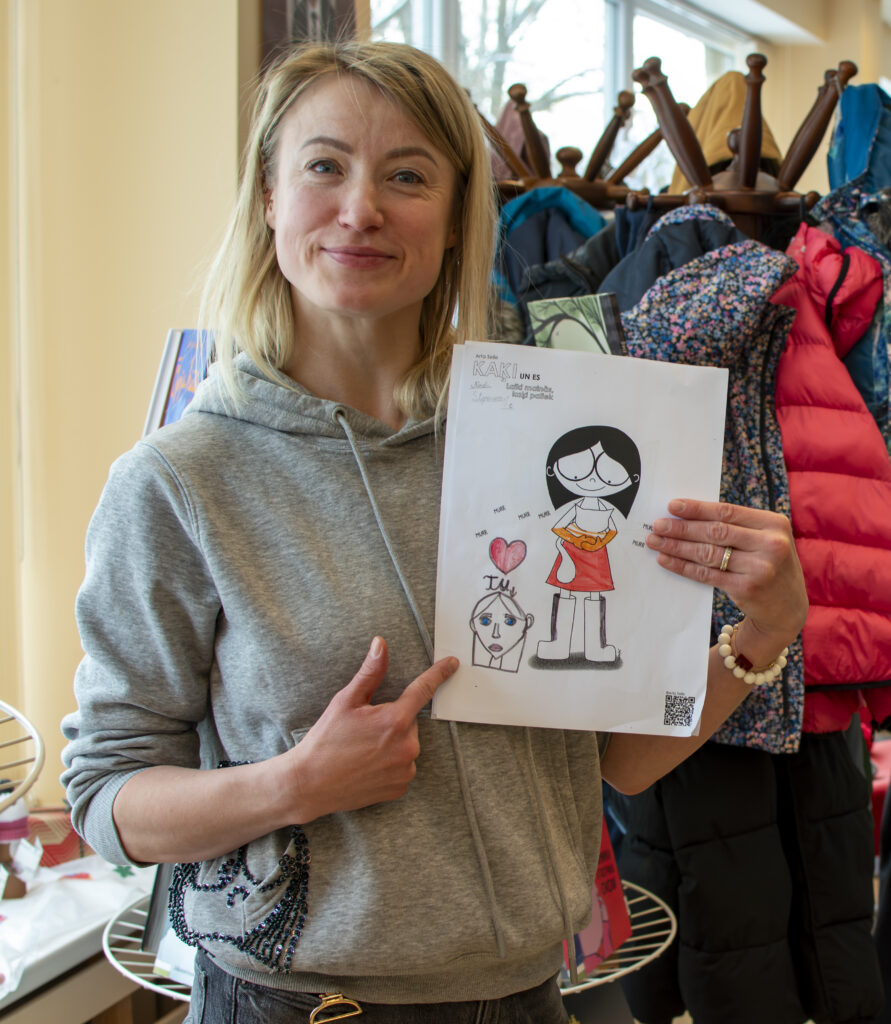 Tikšanās ar ilustratori un grāmatu autori Artu Seili