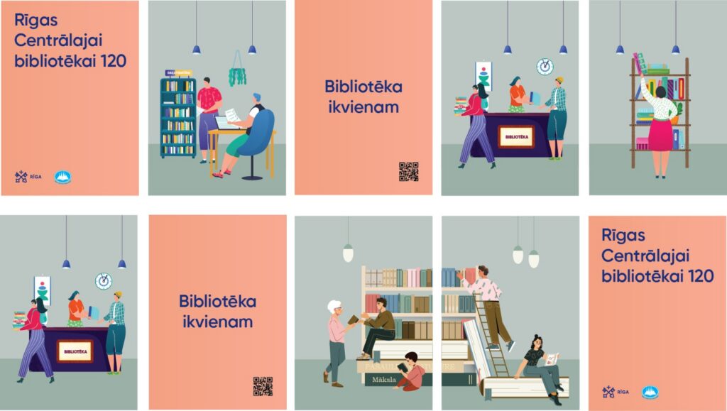 Rīgas Centrālajai bibliotēkai 120