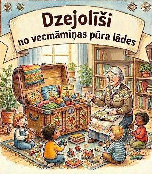 Pēcpusdiena “Dzejolīši no vecmāmiņas pūra lādes!”