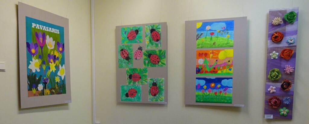 Pavasaris-brīnumdaris Juglas filiālbibliotēkā