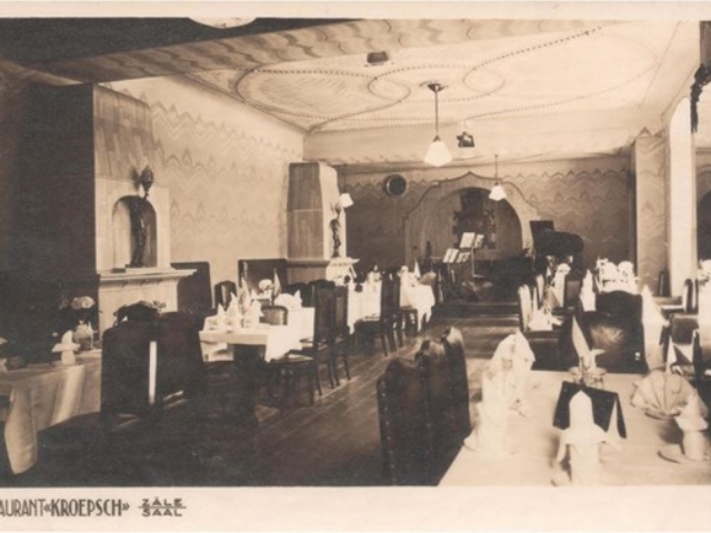 Krepša restorāns - 20. gadsimta 30. gadi