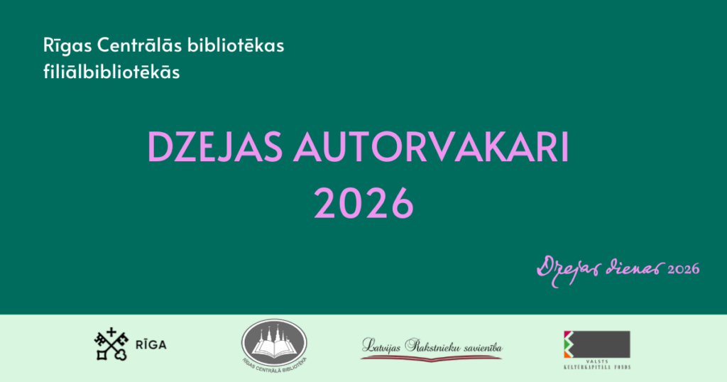 Dzejas autorvakari 2026