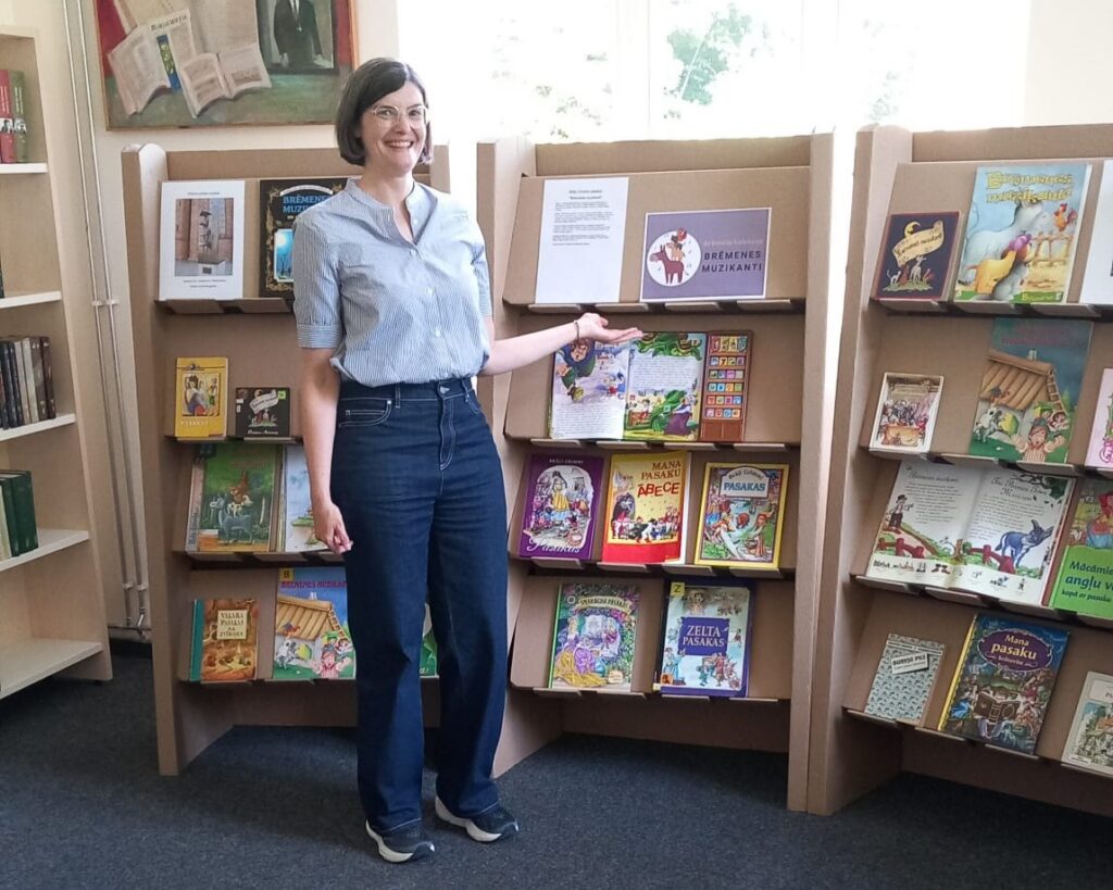 Rīgā viesojas Brēmenes bibliotēkas direktore Lucia Verdere