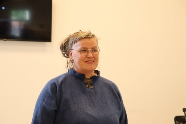 Stāsta muzeja pētniece Velga Vītola-Kļava