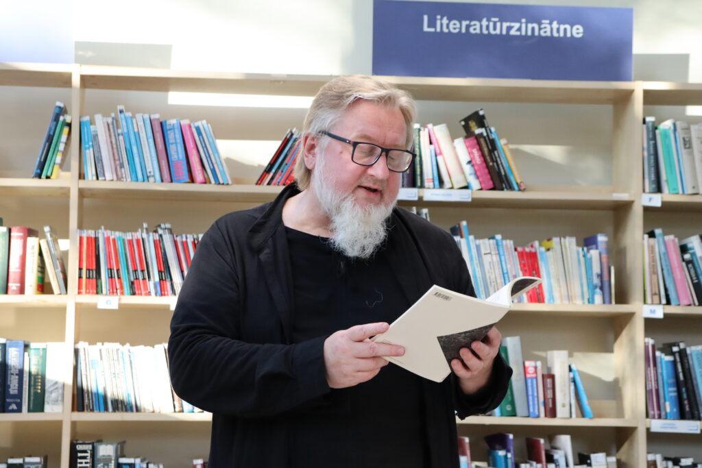 Tikšanās Imantā. Dzejnieks Ilmārs Šlāpins
