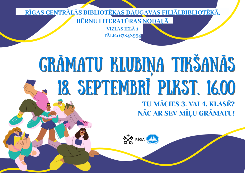 Grāmatu klubiņš Daugavā