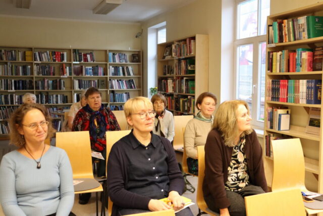 Pasākums RCB filiāklbibliotēkā "Vidzeme"