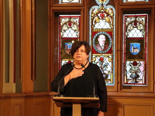 Vārds viesiem. Viļņas Centrālās bibliotēkas direktora vietniece Simona Žiliene