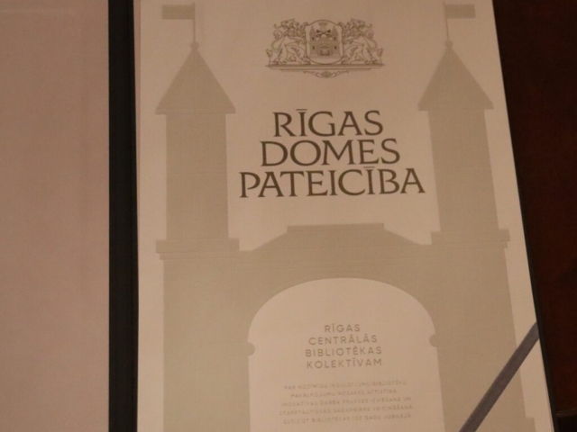 Rīgas domes Pateicības raksts